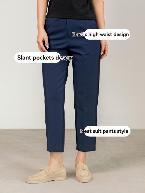 Womens Bottoms | High Rise Ankle Length Pants