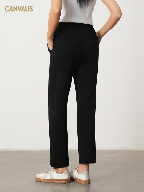 Womens Suiting | Petite Seamed Slim Bootcut Pants